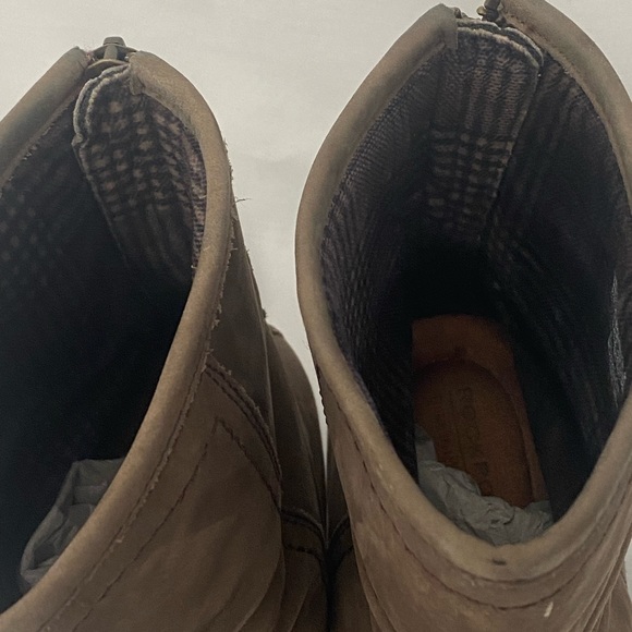 Rockport Boot Cobb Heel Natashya Slouch Mid Back Zip Brown Sz 7.5 - Picture 15 of 15